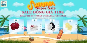 🌞 Summer Super Sale – Đồng Giá Chỉ 119K Tại Meme Style! Đừng Bỏ Lỡ!