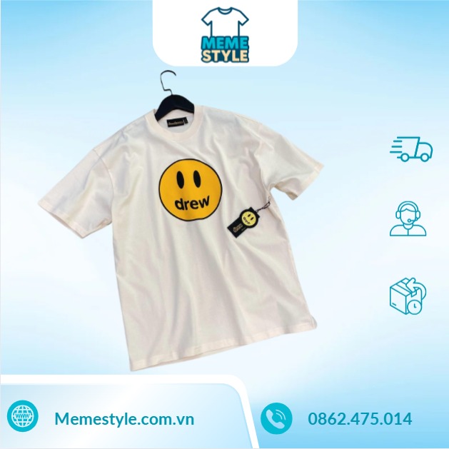 Phối đồ với áo thun drew