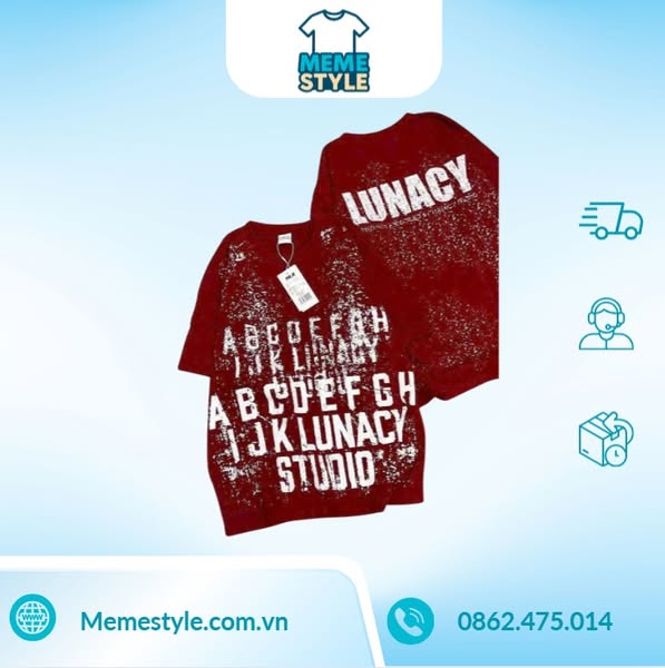 áo phông lunacy hot trend